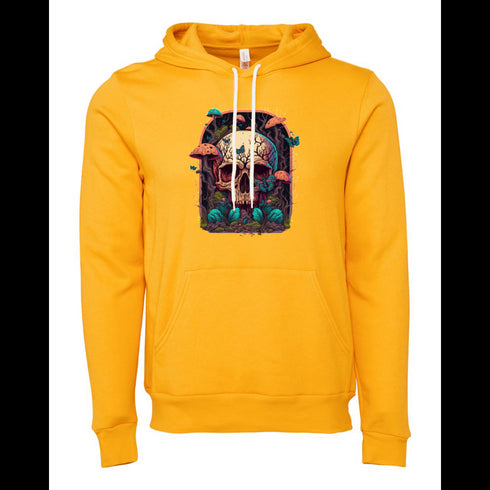 Skeleton Love and Flowers . Days Gone By Bella canvas hoodie 3719