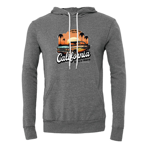 CALOLOUNIA RETRO HERO Bella canvas hoodie 3719
