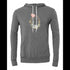 Flowers in the hand Bella canvas hoodie 3719