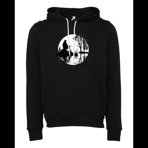 Fish Silhouette Bella canvas hoodie 3719