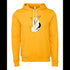 sculpture of hands Bella canvas hoodie 3719