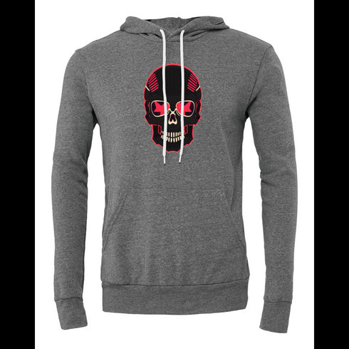 Punk skull Bella canvas hoodie 3719