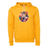 Colorful Flower Samurai Head Bella canvas hoodie 3719