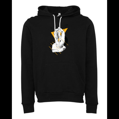sculpture of hands Bella canvas hoodie 3719