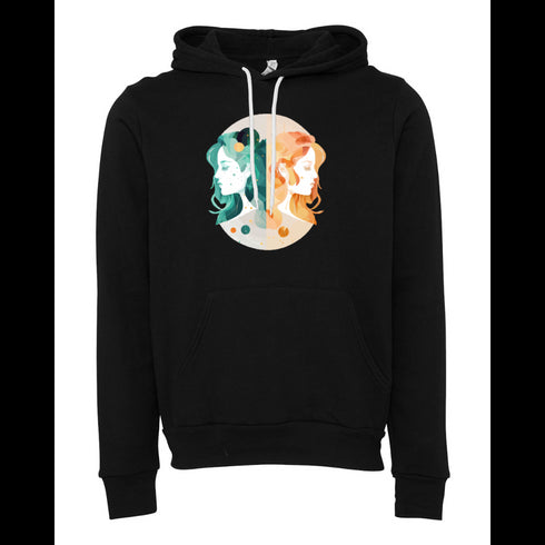 Gemini (star sign) Bella canvas hoodie 3719