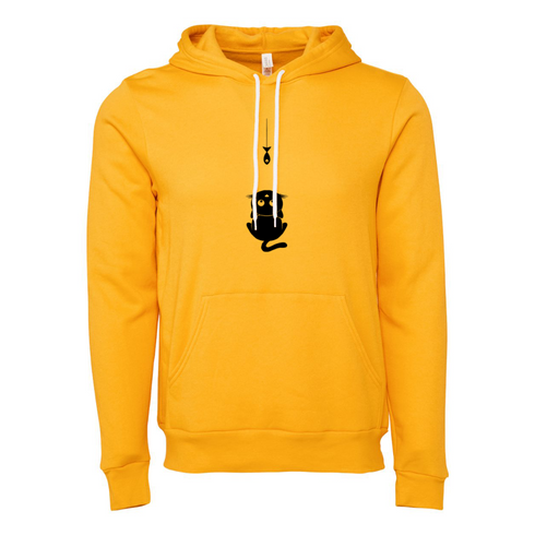 Cats eat fish Bella canvas hoodie 3719