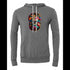 Skeleton Love and Flowers . Days Gone By Bella canvas hoodie 3719