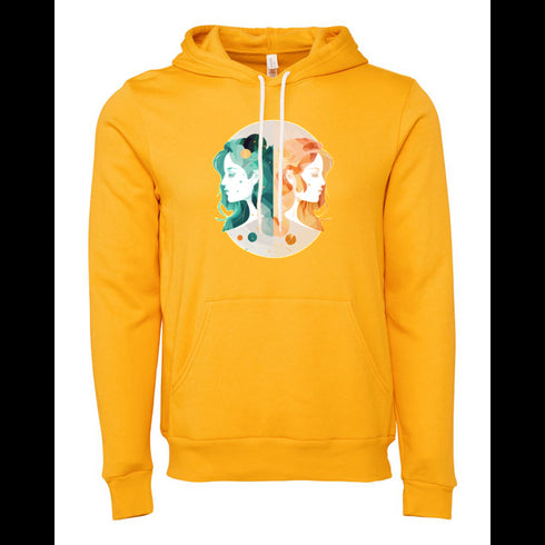 Gemini (star sign) Bella canvas hoodie 3719