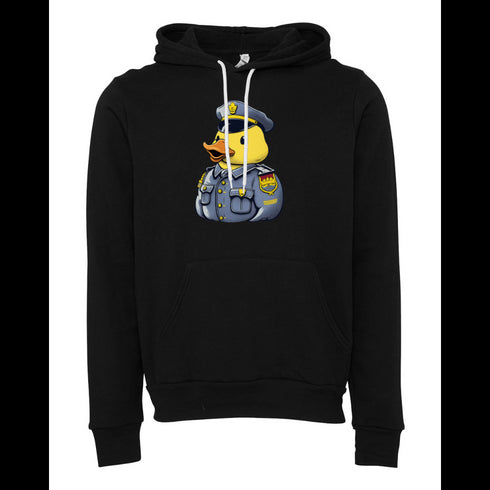 Police duck Bella canvas hoodie 3719