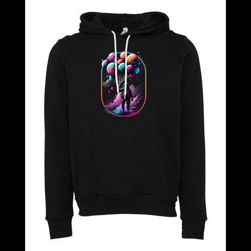 Galactic space astronaut Bella canvas hoodie 3719