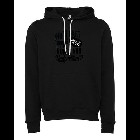 WHAT PART DONT YOU UndERSTand? Bella canvas hoodie 3719
