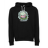 Cartoon Hippo Bella canvas hoodie 3719