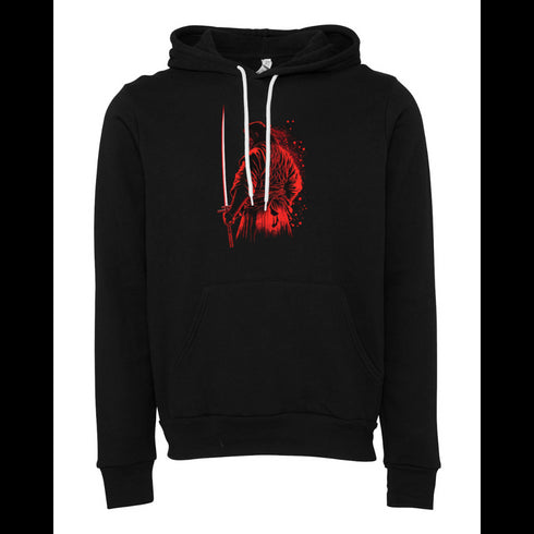 Ancient Silhouette Samurai Bella canvas hoodie 3719