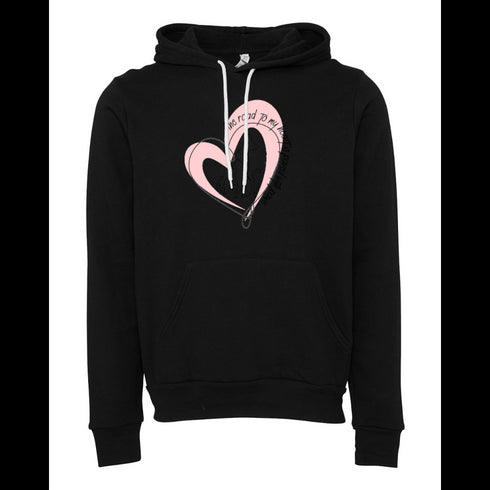 the road to my heart paved with paws Bella canvas hoodie 3719