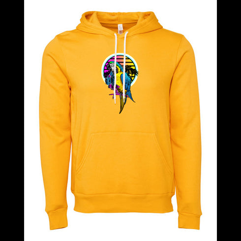 Macaw Bella canvas hoodie 3719