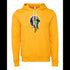 Macaw Bella canvas hoodie 3719