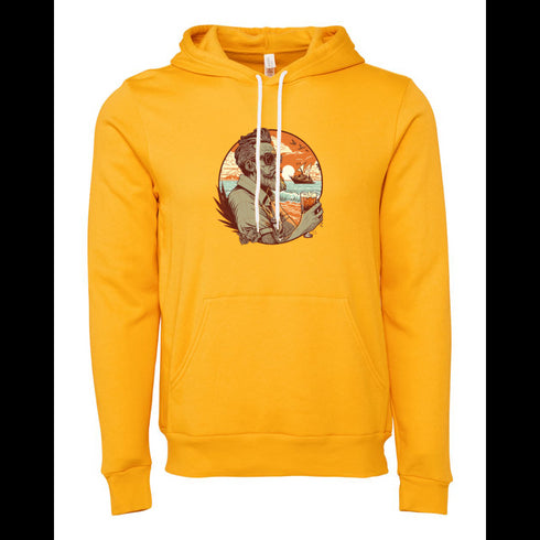 Hawaiian style Bella canvas hoodie 3719