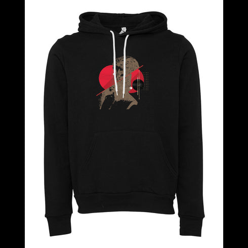Head Plaster Illustration Bella canvas hoodie 3719