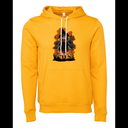 Gothic Little Girl Bella canvas hoodie 3719