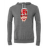 Cartoon chili peppers abstract painting Bella canvas hoodie 3719