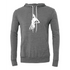Black and white Bella canvas hoodie 3719