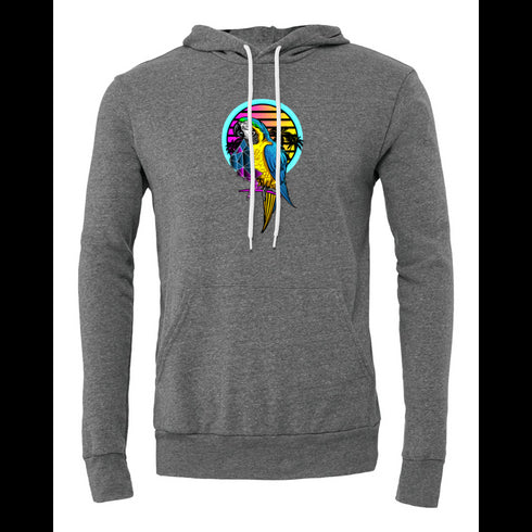 Macaw Bella canvas hoodie 3719