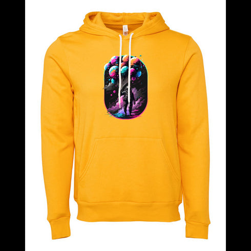 Galactic space astronaut Bella canvas hoodie 3719
