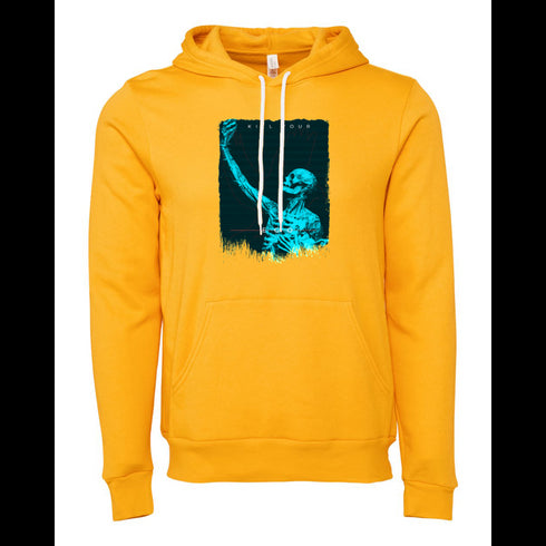 Human skeleton kill your Bella canvas hoodie 3719