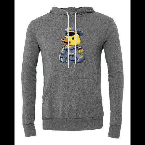Police duck Bella canvas hoodie 3719