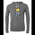 Police duck Bella canvas hoodie 3719