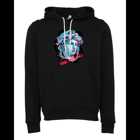Athena Godess VENI VIDI VICI Bella canvas hoodie 3719
