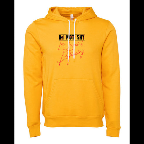 I'm not shy Bella canvas hoodie 3719