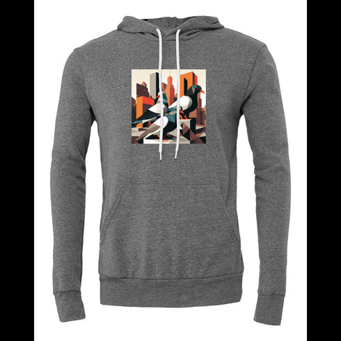 Pigeon Geometry Bella canvas hoodie 3719