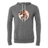 Dinosaur Gentleman Bella canvas hoodie 3719