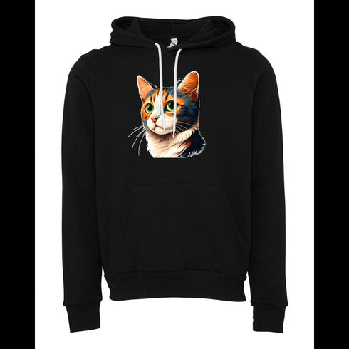 kitten Bella canvas hoodie 3719
