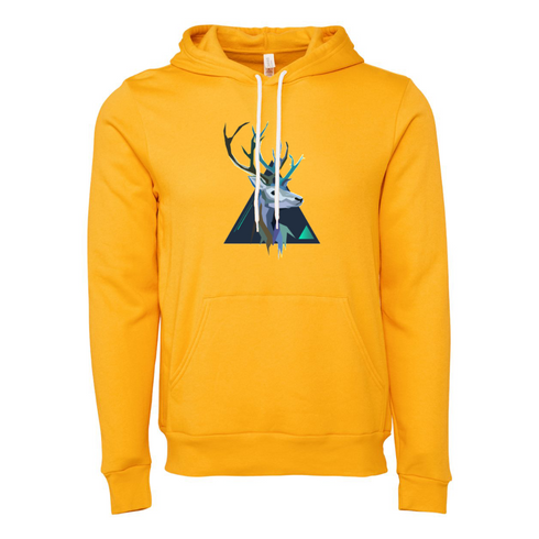 Reindeer Bella canvas hoodie 3719