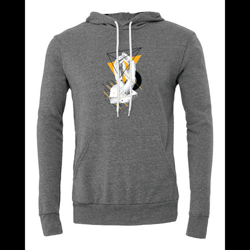 sculpture of hands Bella canvas hoodie 3719