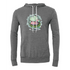 Cartoon Hippo Bella canvas hoodie 3719
