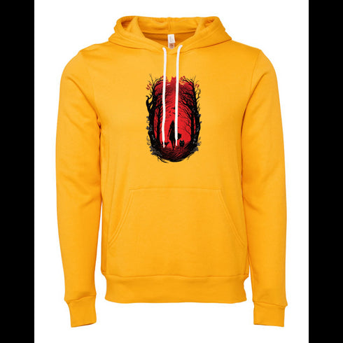 Gothic Mystery Girl Bella canvas hoodie 3719