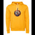 Flaming guitar Bella canvas hoodie 3719