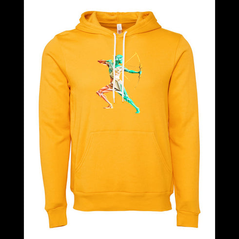 Standing Archer Bella canvas hoodie 3719
