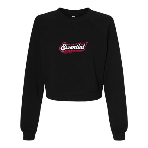 BELLA CANVAS WOMEN'S CROPPED FLEECE PULLOVER 7505