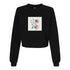 BELLA CANVAS WOMEN'S CROPPED FLEECE PULLOVER 7505