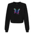BELLA CANVAS WOMEN'S CROPPED FLEECE PULLOVER 7505