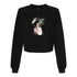 BELLA CANVAS WOMEN'S CROPPED FLEECE PULLOVER 7505