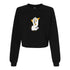BELLA CANVAS WOMEN'S CROPPED FLEECE PULLOVER 7505