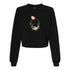BELLA CANVAS WOMEN'S CROPPED FLEECE PULLOVER 7505