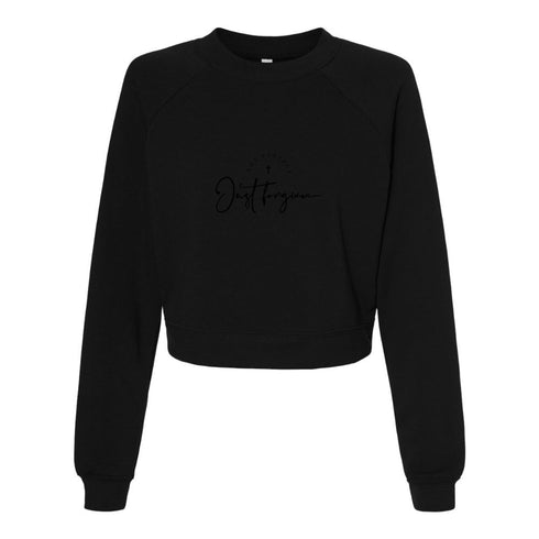 BELLA CANVAS WOMEN'S CROPPED FLEECE PULLOVER 7505