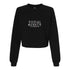 BELLA CANVAS WOMEN'S CROPPED FLEECE PULLOVER 7505