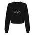 BELLA CANVAS WOMEN'S CROPPED FLEECE PULLOVER 7505
